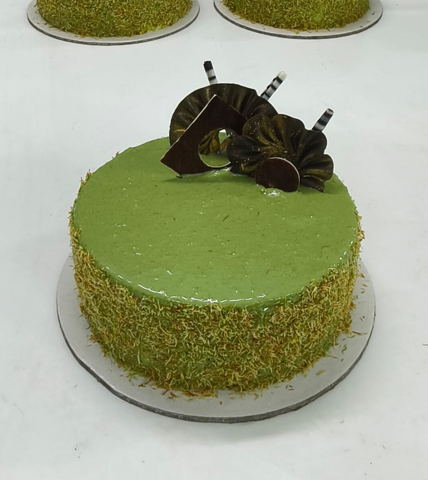 Pistachio Glazed Cake